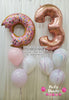 Donut Party! ~ Jumbo Number Birthday Balloon Bouquet Set #248
