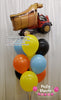 Dump Truck Party! ~ Birthday Balloon Bouquet #250