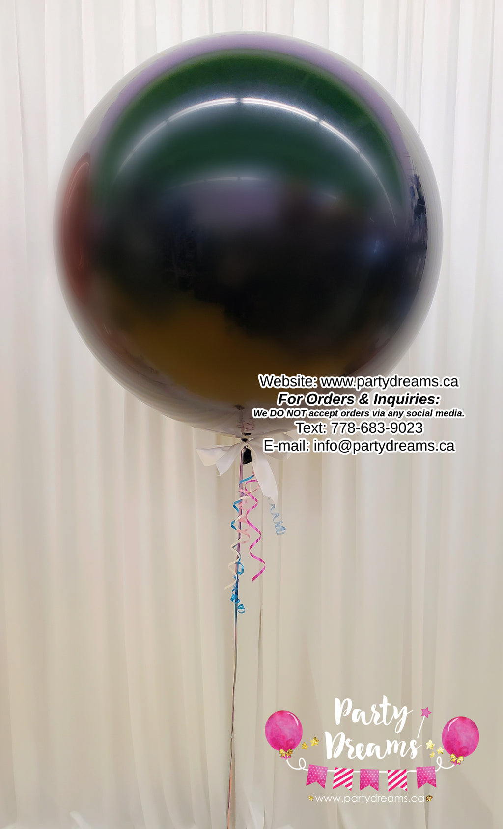 Gender Reveal Round Balloon #308
