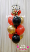 What a proud day! ~ Congratulations Bespoke Bubble Balloon Bouquet #192