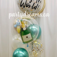 Best Wishes for Your Next Adventure! ~ Graduation Balloon Bouquet #202
