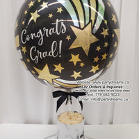 Congrats and Shine On! ~ Graduation Balloon Soap Rose Box Set #218