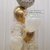 Sheer Delight ~ Happy Anniversary Balloon Bouquet #208