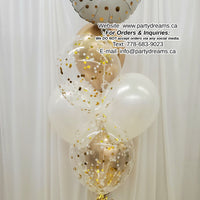 Pure Sweetness ~ Happy Engagement Balloon Bouquet #228