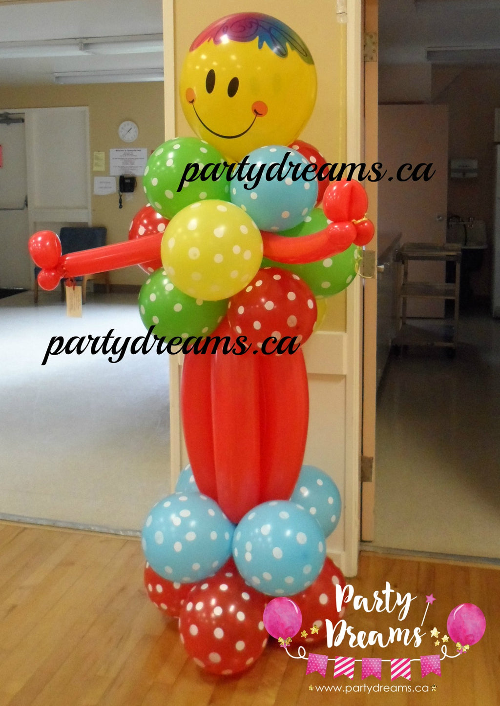 Happy Face Standing Sculpture (Medium)