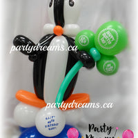 Balloon Animal - Joyful Penguin (Medium) #AM19