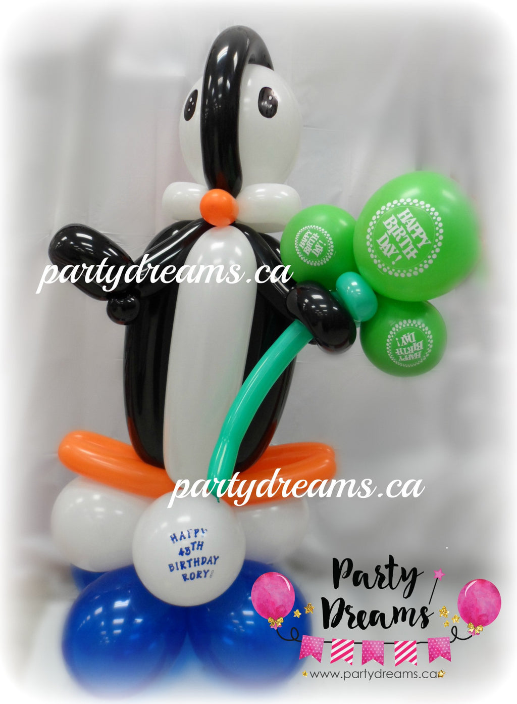 Balloon Animal - Joyful Penguin (Medium) #AM19