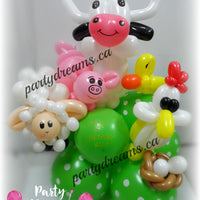 Balloon Animal - Happy Farm Buddies (Medium) #AM10
