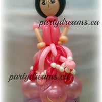 Balloon Sculpture - Birthday Princess (Medium) #BP35