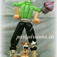 Balloon Sculpture - Birthday Cheerleader (Medium) #BP30