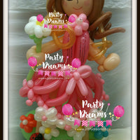 Balloon Sculpture - Dancing in the Garden Girl (Medium) #BP6