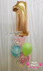 Sweet Summer ~ Jumbo Number Birthday Balloon Bouquet #249