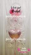 Sparkles of Love ~ Bespoke Bubble Balloon Bouquet #BL06