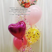 Summer Birthday! ~ Birthday Balloon Bouquet #253