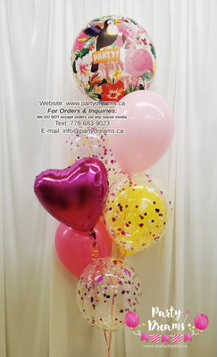 Summer Birthday! ~ Birthday Balloon Bouquet #253