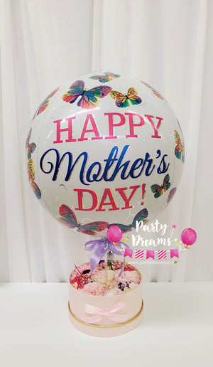 Mother's Day Balloon Soap Flower Box Set - D
