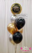 New Year Celebration Balloon Bouquet #318