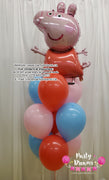 Peppa Pig Party! ~ Birthday Balloon Bouquet #251