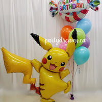 Pokemon Airwalker Birthday Balloon Bouquet Set #137