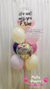 We Will Miss You!  ~ Happy Retirement Bespoke Bubble Balloon Bouquet #220