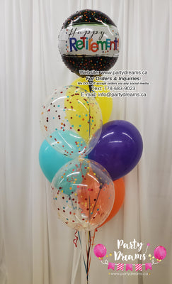 Retirement Balloon Bouquet #240