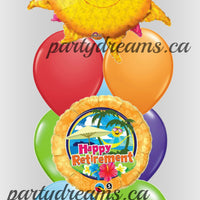 Retirement Balloon Bouquet #RB04