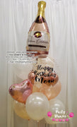 Lovely Bubbly Birthday! ~ Bespoke Bubble Balloon Bouquet #214