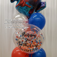 Spiderman Birthday! ~ Bespoke Balloon Bouquet #CH30