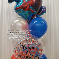 Spiderman Birthday! ~ Bespoke Balloon Bouquet #CH30