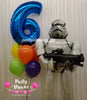 Star Wars Airwalker Birthday Balloon Bouquet Set #33