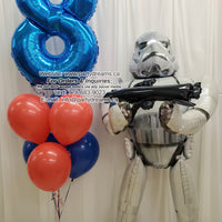 Star Wars Airwalker Birthday Balloon Bouquet Set #33
