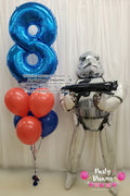 Star Wars Airwalker Birthday Balloon Bouquet Set #33