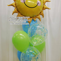 Happy Sunshine! ~ Birthday Balloon Bouquet #296