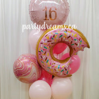 Truly Sweet 16! ~ Birthday Balloon Bouquet #195