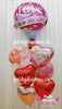 Love is in the air! ~ Valentine's Day Balloon Bouquet #VT67