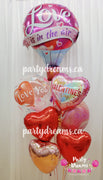 Love is in the air! ~ Valentine's Day Balloon Bouquet #VT67