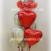 It Had To Be You ~ Valentine's Day Bespoke Bubble Balloon Bouquet #VT11