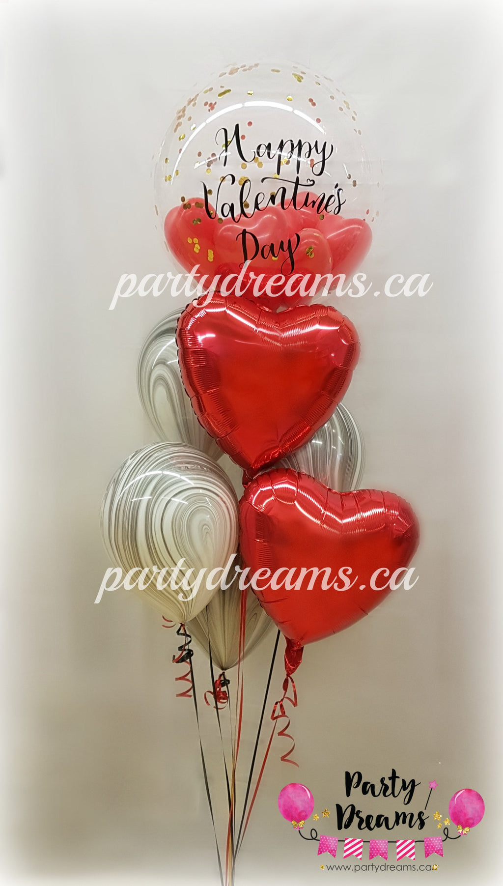 It Had To Be You ~ Valentine's Day Bespoke Bubble Balloon Bouquet #VT11