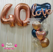 Enduring Love ~ Wedding Anniversary Balloon Bouquet Set #264