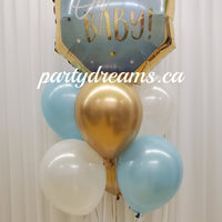 Oh Baby Boy Balloon Bouquet #22