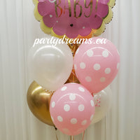 Oh Baby Girl Balloon Bouquet #25