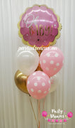 Oh Baby Girl Balloon Bouquet #25