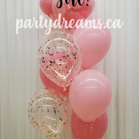 Sweet Baby ~ Welcome Baby Bespoke Bubble Balloon Bouquet #178
