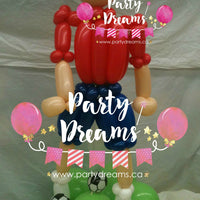 Balloon Sculpture - Soccer Boy (Medium) #BP1
