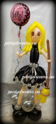 Balloon Sculpture - Birthday Cleaning Star (Medium) #BP28