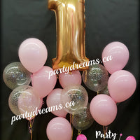 First Birthday Balloon Bouquet Set #FB11