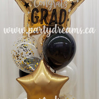 You Did It! ~ Graduation Balloon Bouquet #200