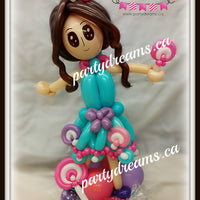 Balloon Sculpture - Birthday Candy Girl (Small) #BP26