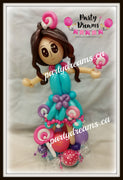 Balloon Sculpture - Birthday Candy Girl (Small) #BP26