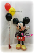 Mickey Mouse Airwalker Birthday Balloon Bouquets Set #KBS52